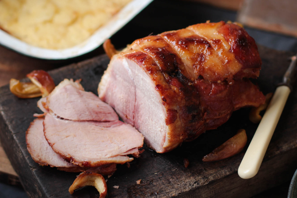 Apple & Elderflower Glazed Ham