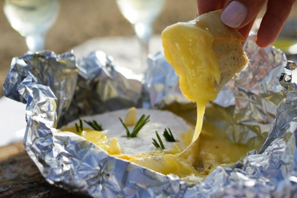 BBQ Baked Camembert