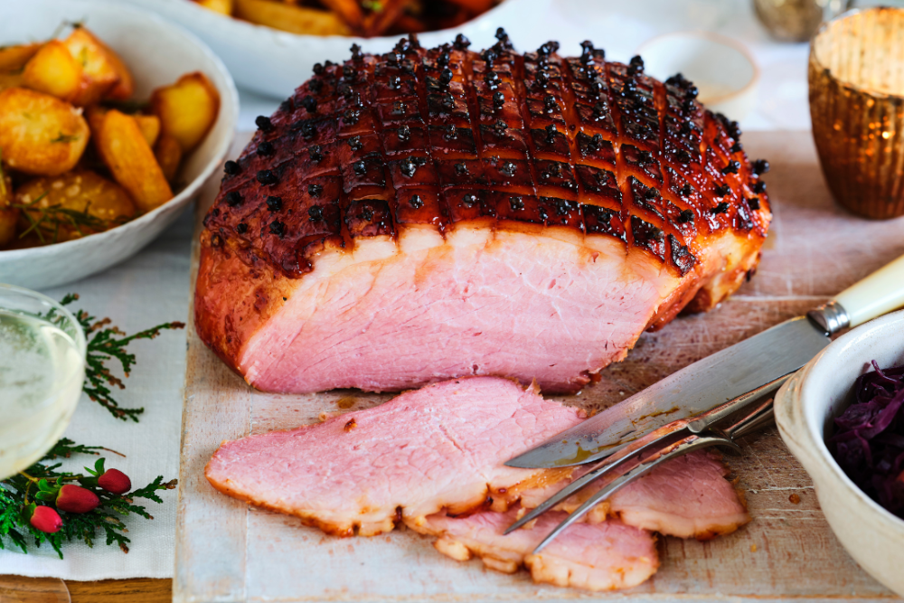 DIY Roasting Gammon with Cumberland Glaze