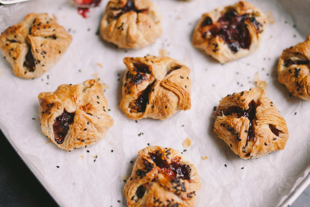 Leftover Turkey & Cranberry Parcels