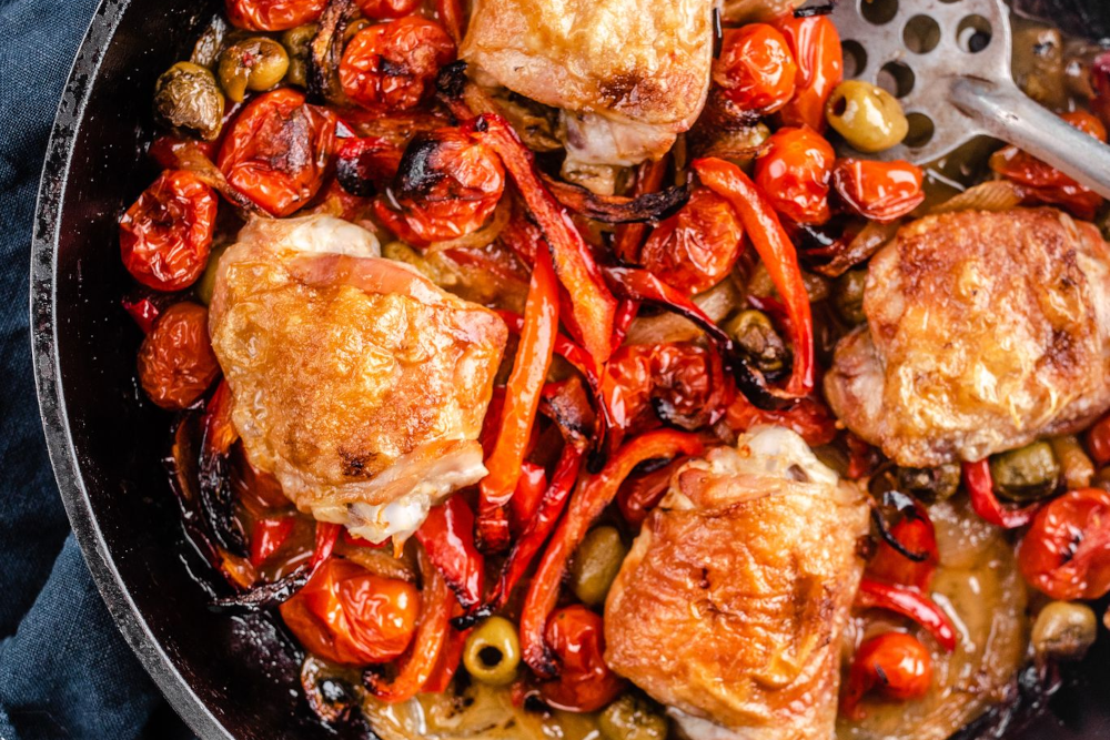 Mediterranean Chicken Cacciatore