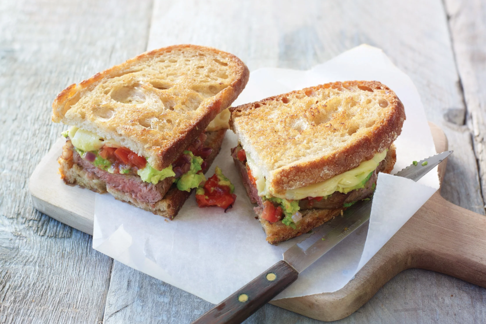 Mexican Cheese Steak Melt