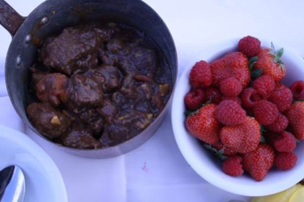 Moroccan Lamb Stew with Apricots