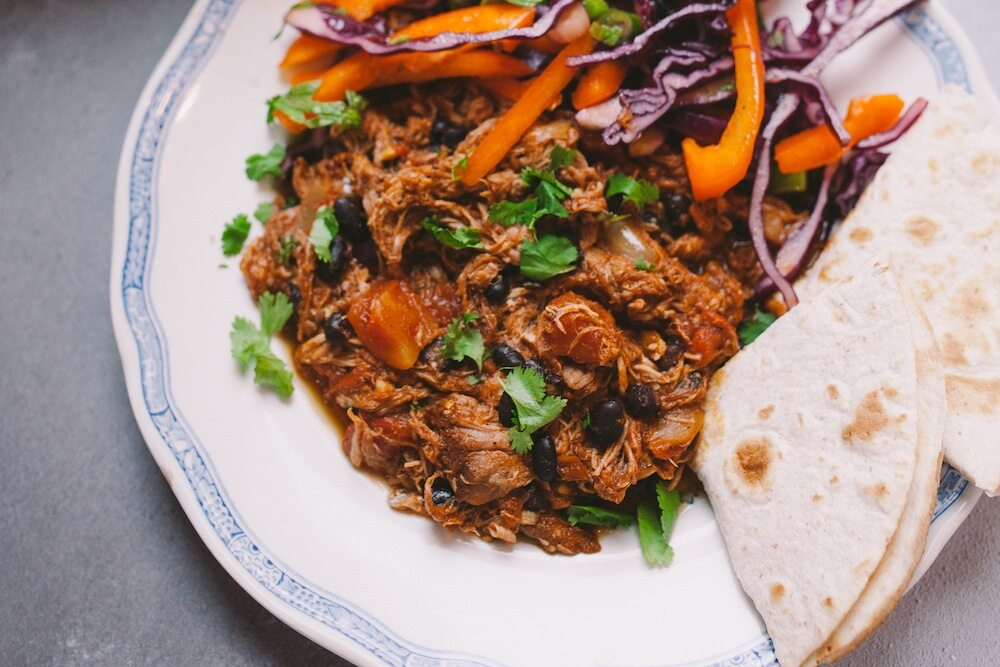 Simple Dinners: Pork Carnitas Burrito
