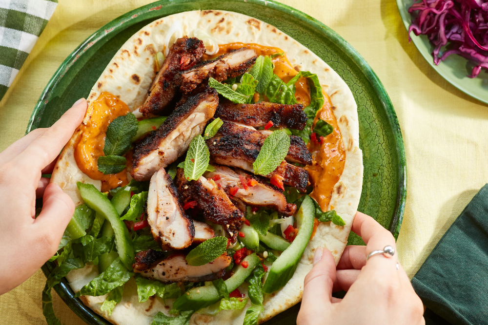 Shepton Chicken Flatbreads