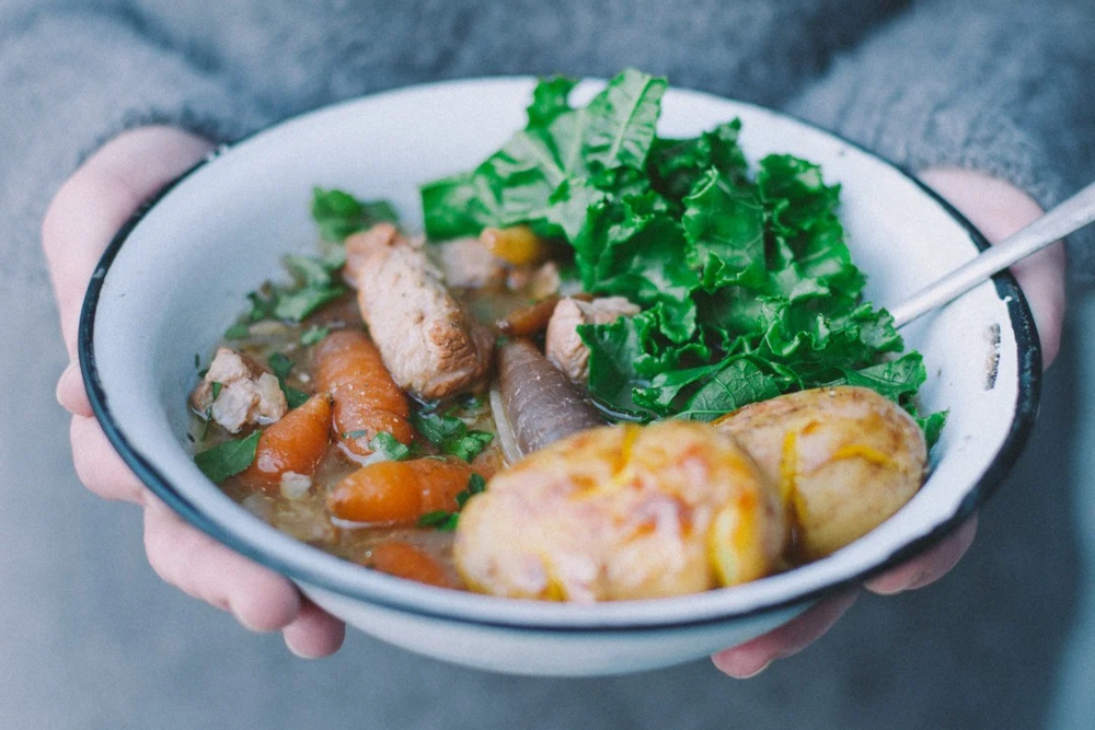 Slow-Braised Pork Shoulder with Heritage Carrots