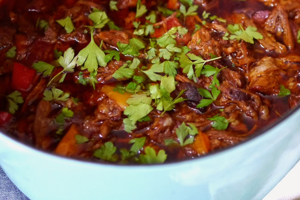 Slow Cooked Lamb Goulash