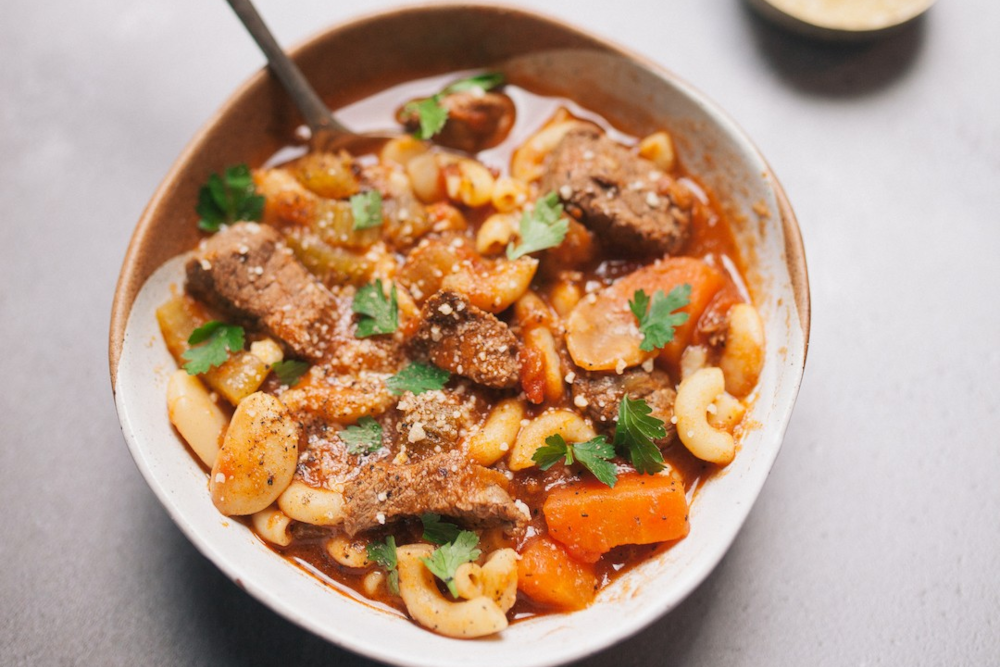 Traditional Beef Minestrone