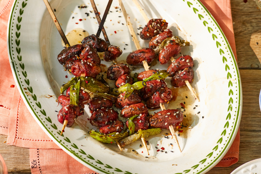 Yakitori Chicken Hearts