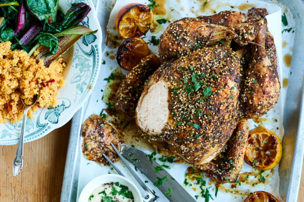 Zesty Za'atar Roast Chicken