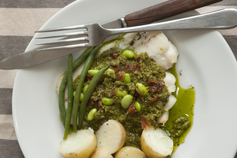 Cod with Chermoula