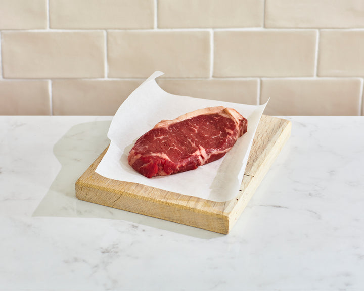 Salt-Aged Sirloin Steaks