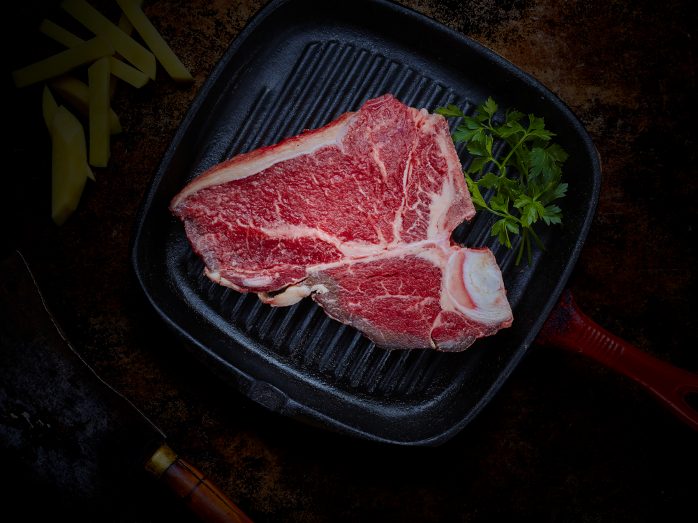 Salt-Aged T-Bone Steak (737g)