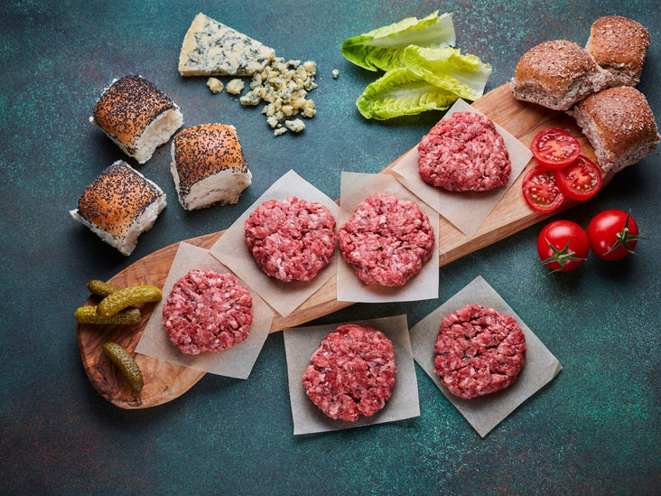 Field & Flower Beef Burger Sliders, Pack of 6 (340g)
