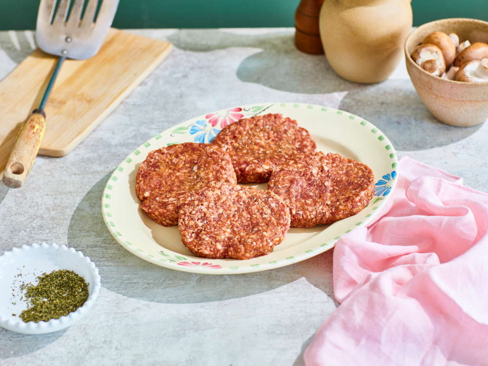 South Devon Chilli Lamb Merguez Burger, Pack of 4 (400g)