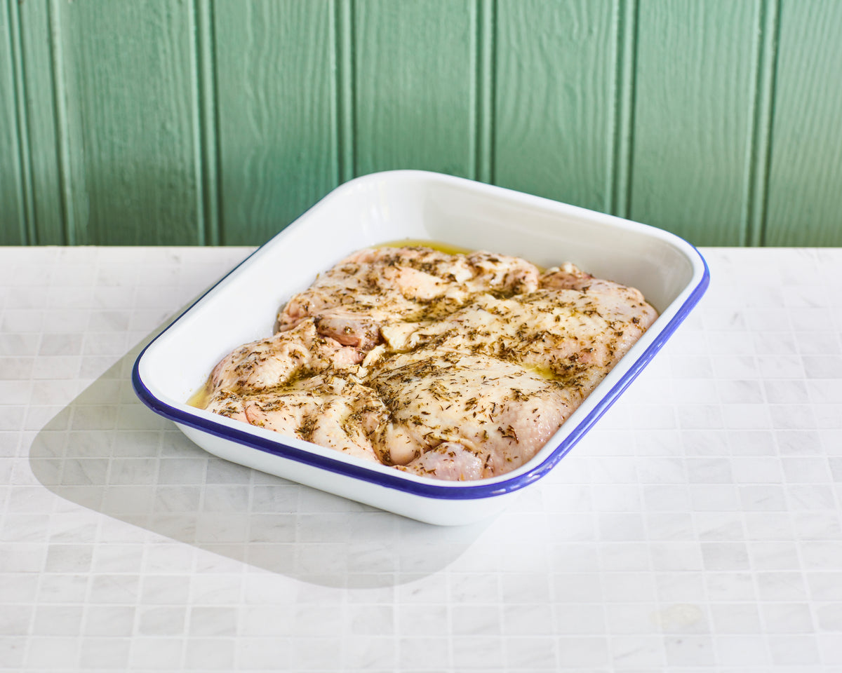 Garlic & Herb Flat-Iron Chicken (1kg)