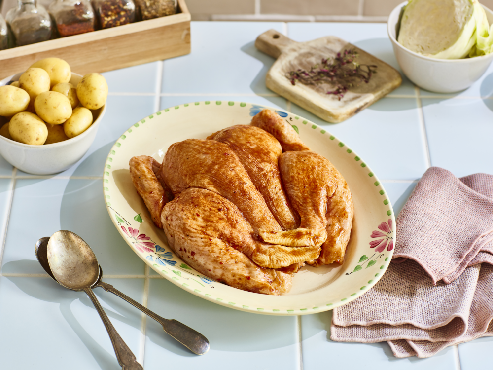 BBQ Spatchcock Chicken (1.4kg)