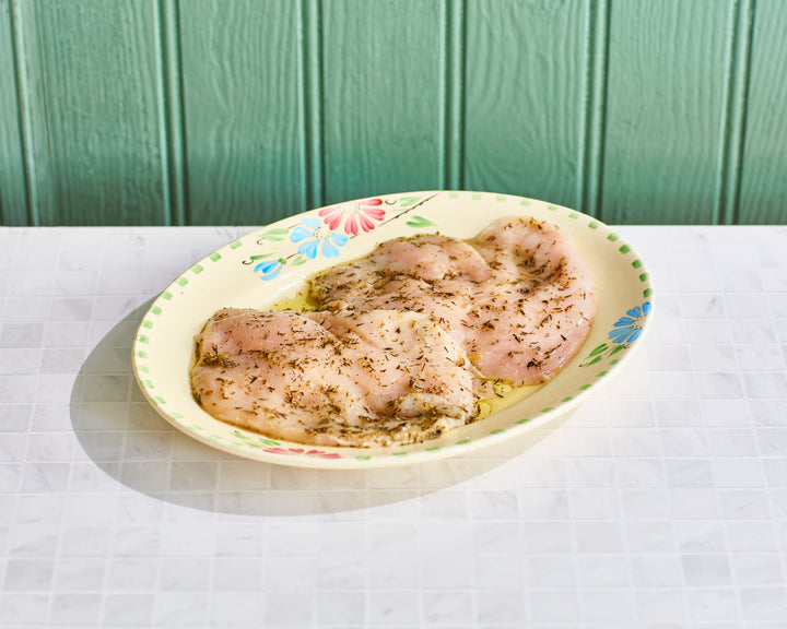 Garlic & Herb Chicken Escalopes, Pack of 2 (340g)