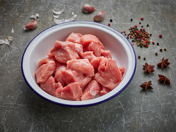 Diced Pork (454g)