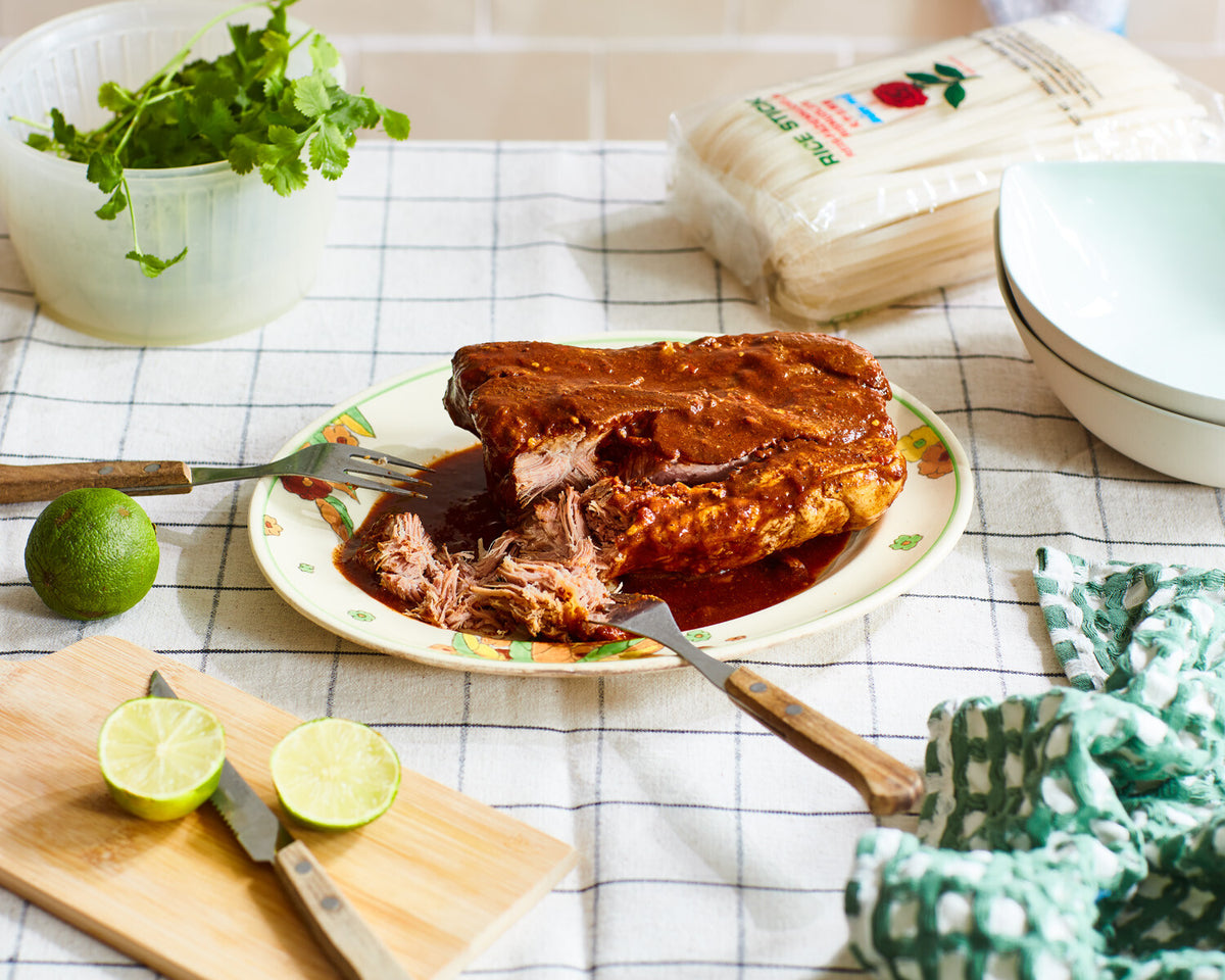 Slow-Cooked Sticky Gochujang Pork Shoulder (880g)