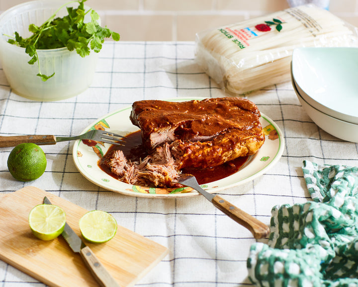 Slow-Cooked Sticky Gochujang Pork Shoulder (880g)