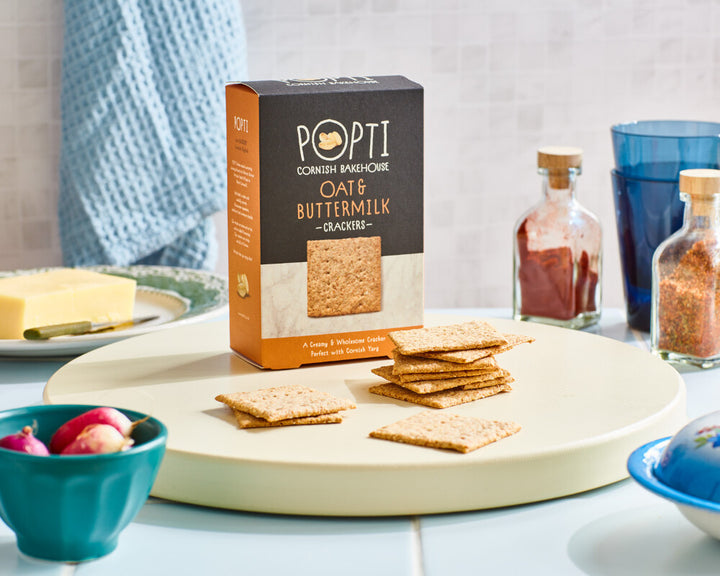 Cornish Oat & Buttermilk Crackers (120g)