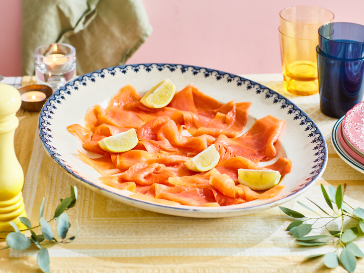 Land-Based Silverscale Smoked Salmon, D-Cut (400g)