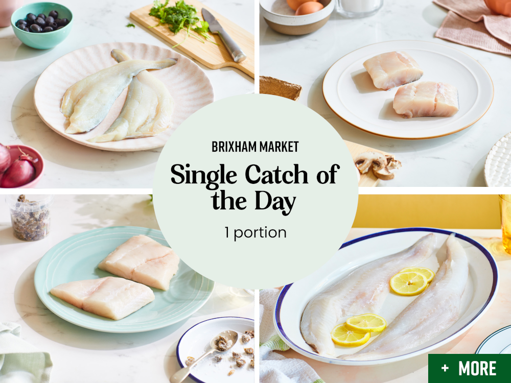 Brixham Market Single Catch of the Day (1 Portion)