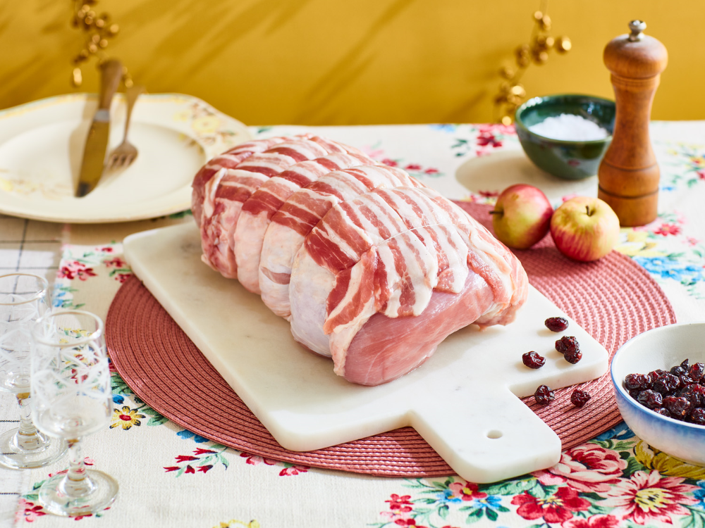 Turkey Breast Joint with Pork, Cider Brandy & Apple Stuffing