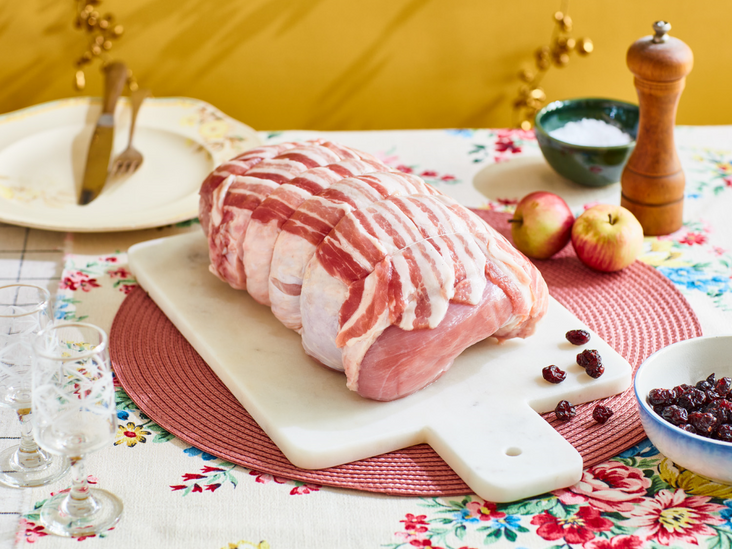 Turkey Breast Joint with Pork, Cider Brandy & Apple Stuffing