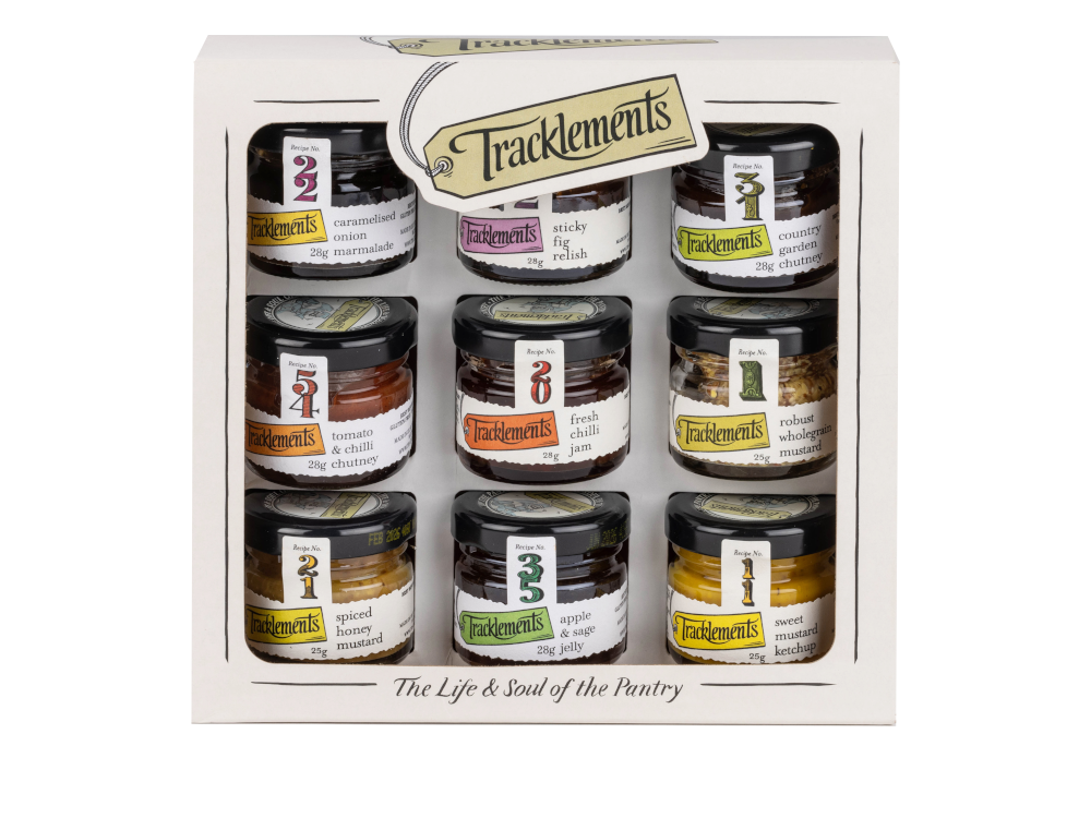 Nine Mini Chutney Gift Set (225g)