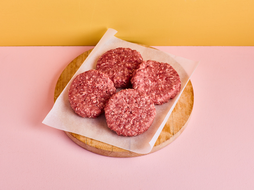 Field & Flower Beef Burgers, Pack of 4 (454g)