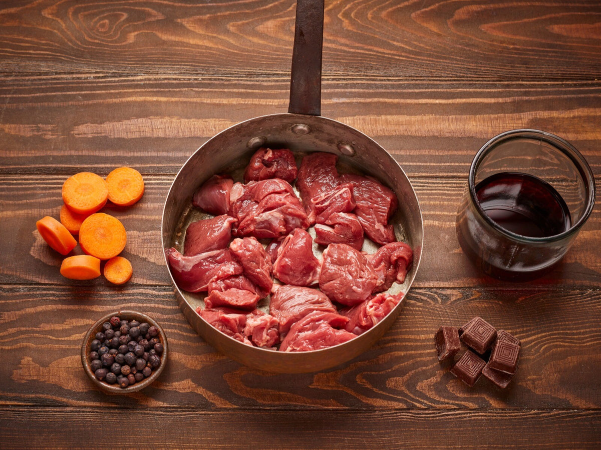 Diced Wild Venison (400g)