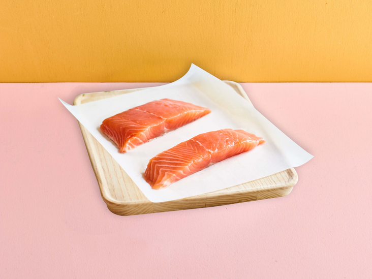 Land-Based Silverscale Salmon Fillets