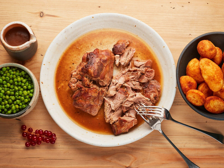 Slow-Cooked Salt & Pepper Turkey Thigh Fillets (450g)