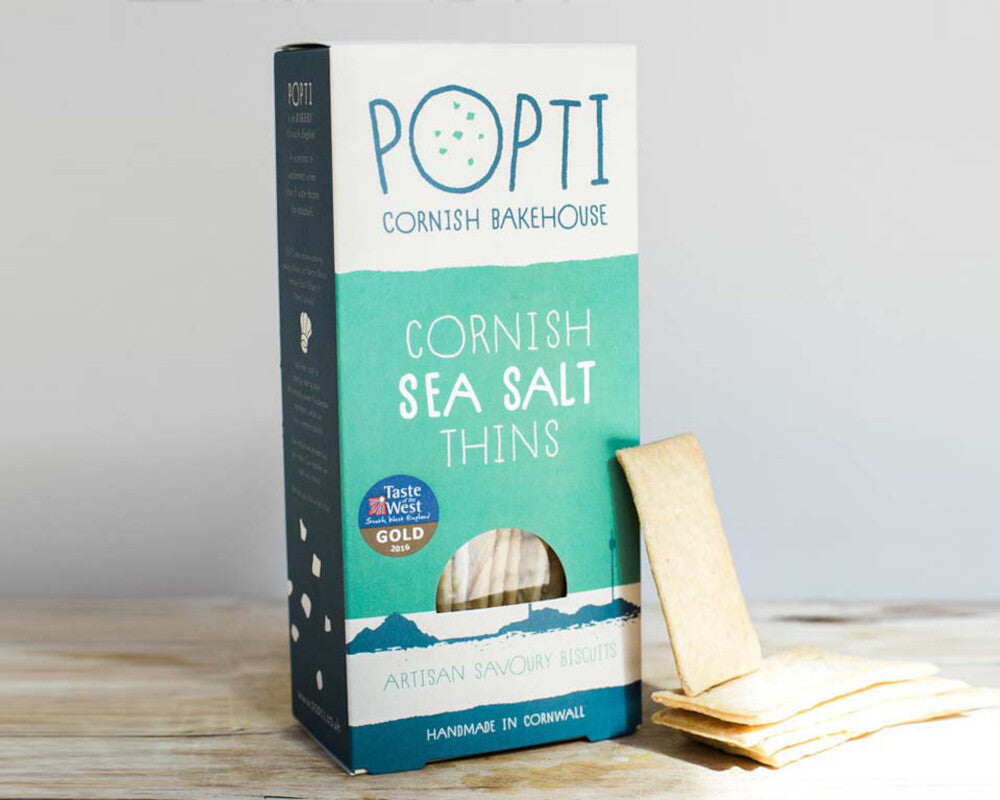 Cornish Sea Salt Thins (120g)
