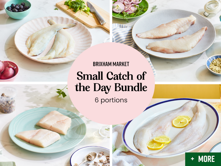 Brixham Market Small Catch of the Day Bundle (6 Portions)