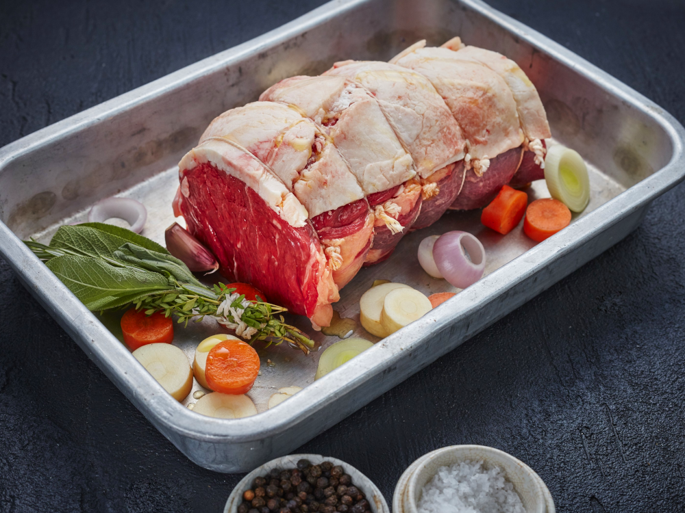 Beef Leg of Mutton Cut Field & Flower