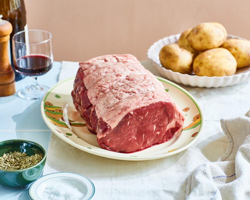 Sirloin Roast, Boned & Rolled field&flower Meat