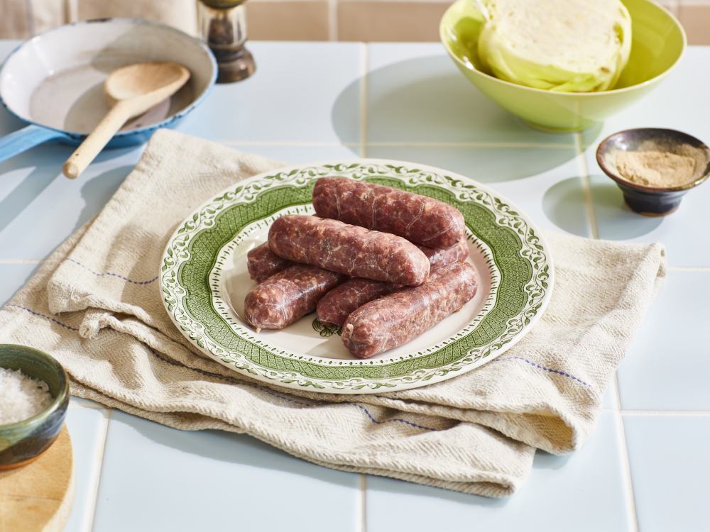 Wild Venison Pork Boerewors Sausages (384g) Field Flower