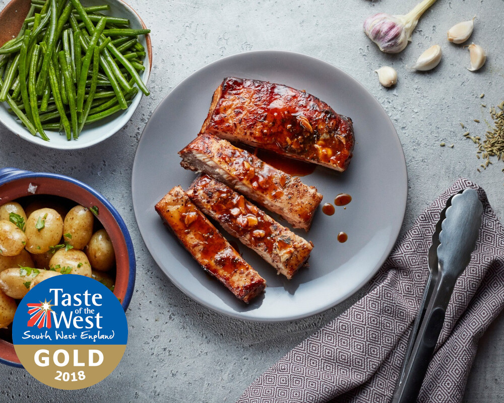 Honey Pork Belly with Garlic & Fennel (520g) Field & Flower