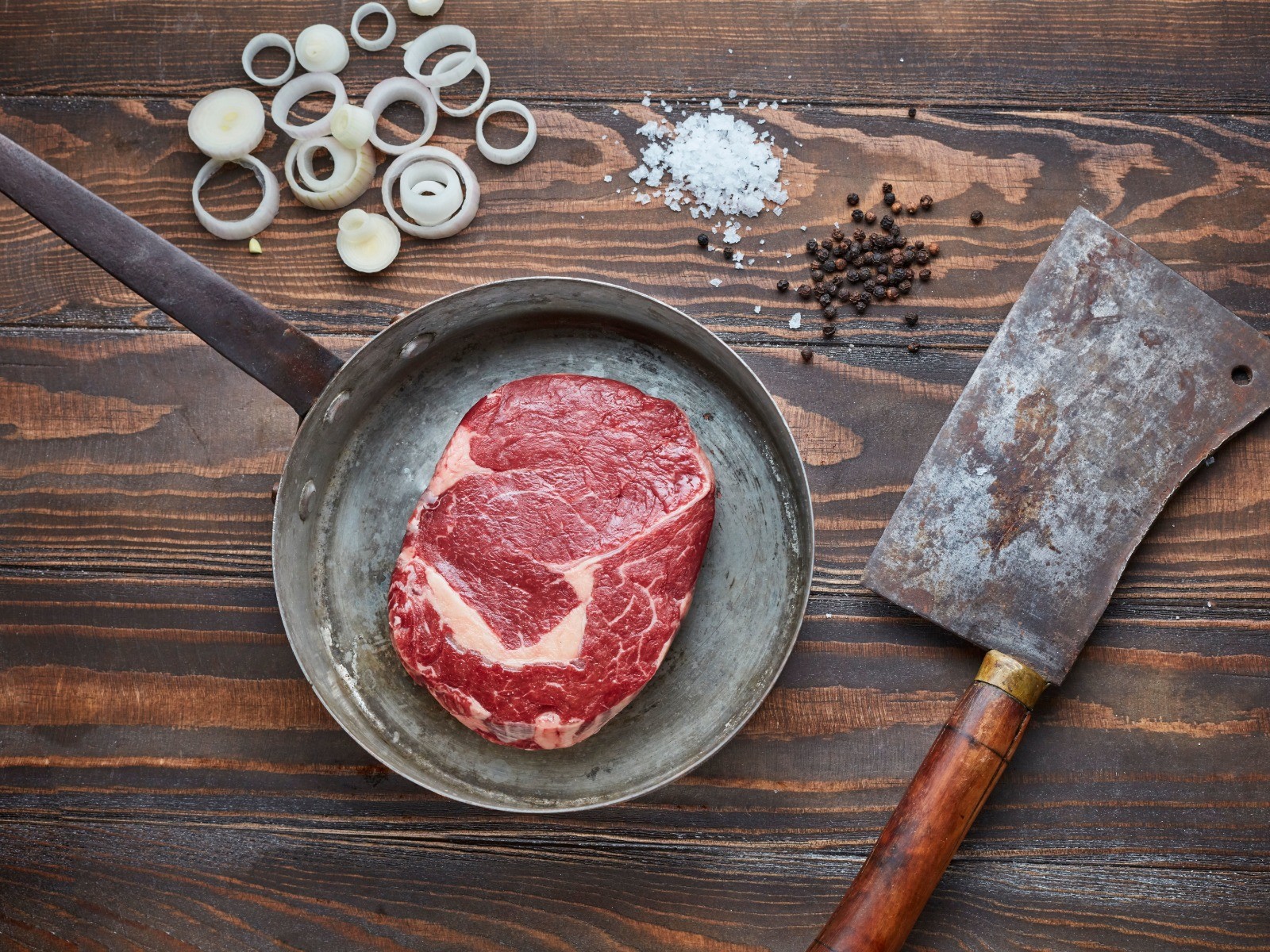 Rib Eye Steak Single 300g Field Flower Premium Free Range Meat
