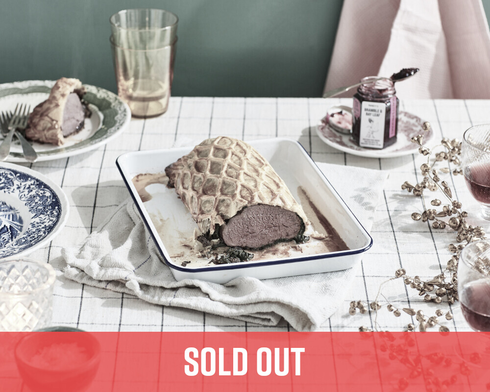 Wild Venison Wellington (700g) Field & Flower