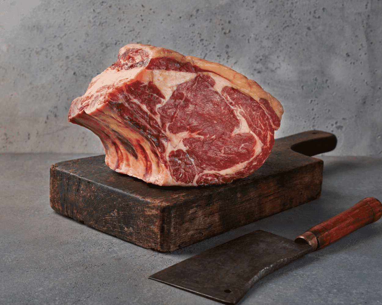 Traditional Salt-Aged Rib of Beef (2.5kg)