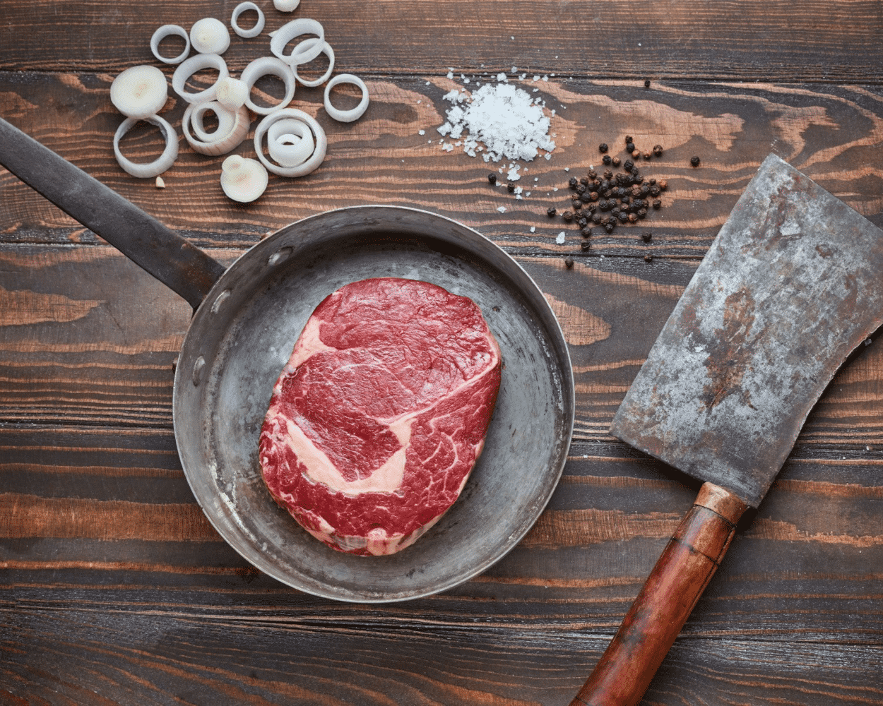 Salt-Aged Single Rib-Eye Steak (283g)