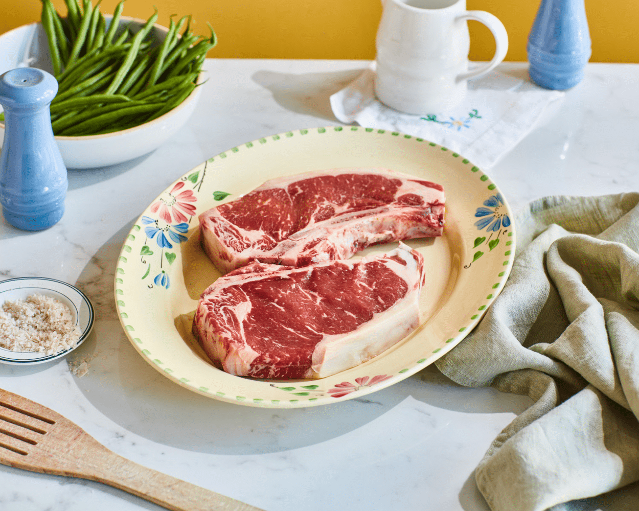 Salt-Aged Bone-in Sirloin Steaks, Pack of 2 (794g)
