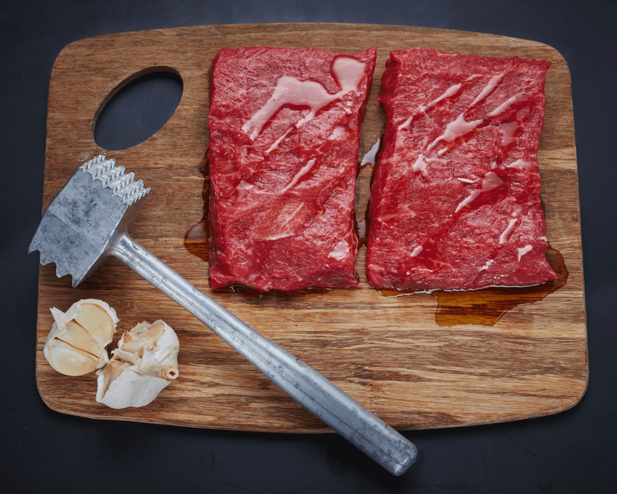 Flat Iron Steaks, Pack of 2 (400g)