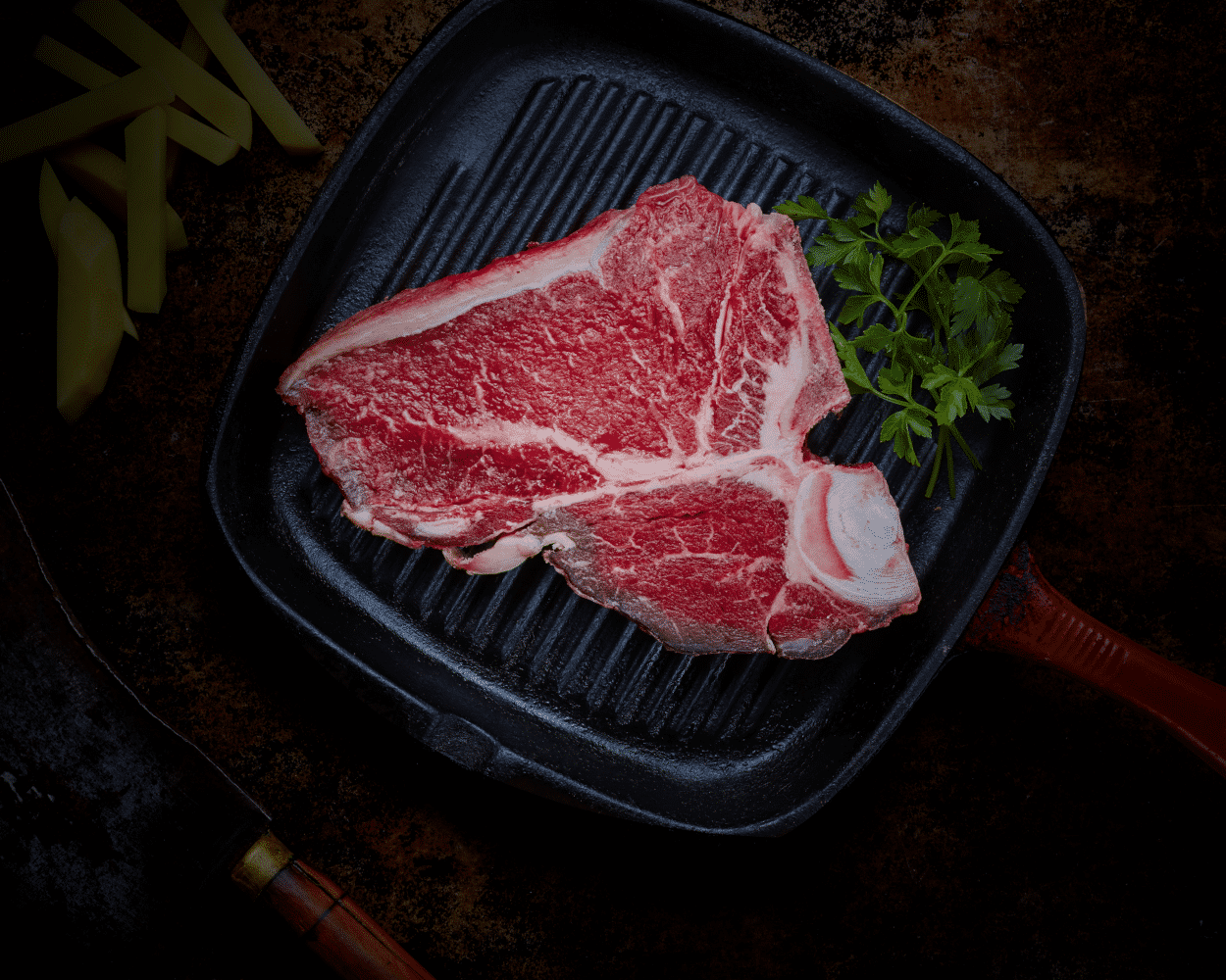 Salt-Aged T-Bone Steak (737g)