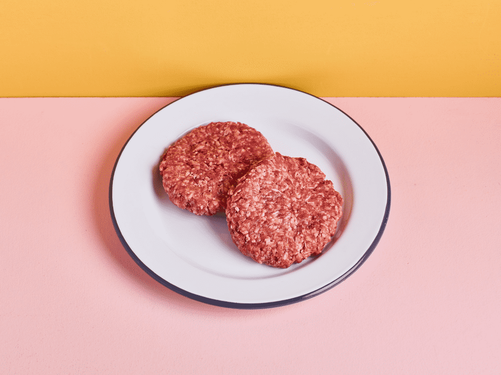 Field & Flower Beef Burgers, Pack of 2 (284g)