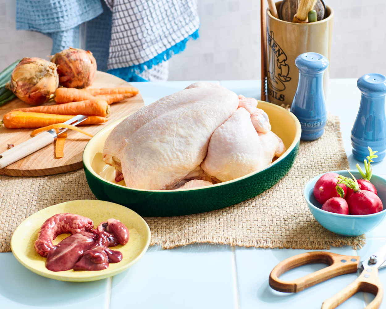 Whole Chicken with Giblets (2kg min)